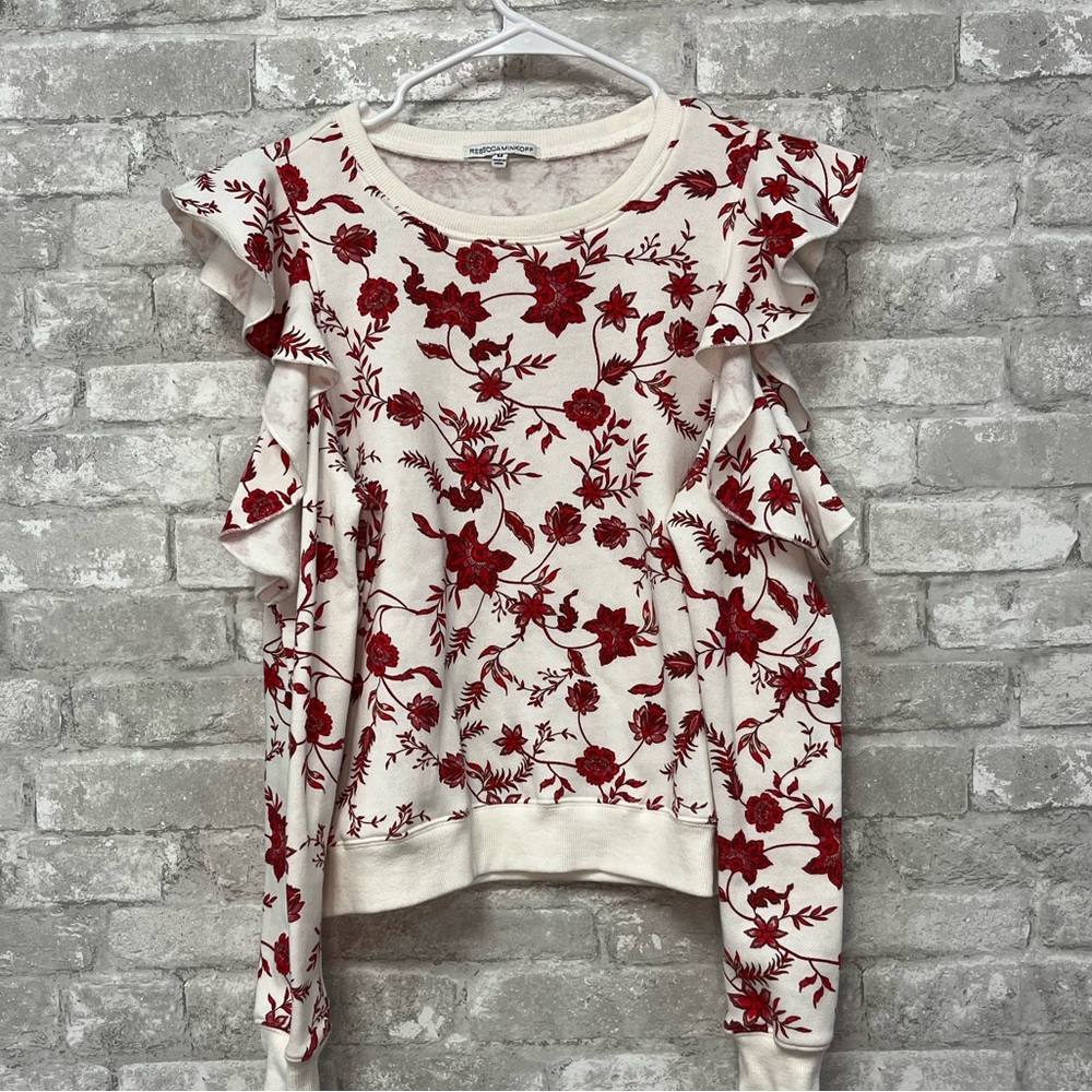Rebecca Minkoff Gracie Coke Shoulder sweatshirt - Picture 6 of 6
